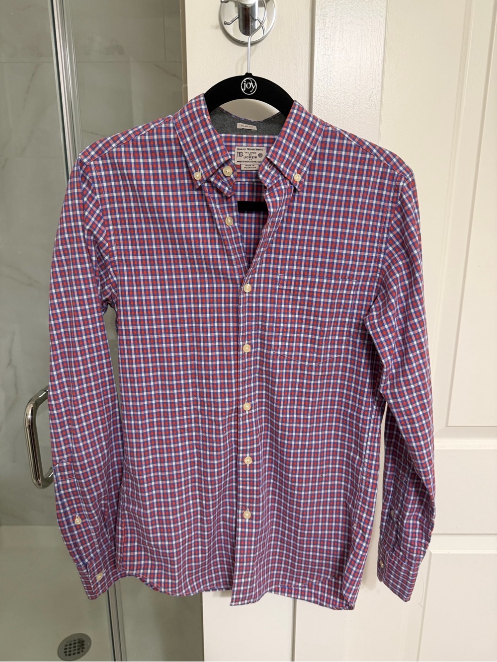 J Crew Plaid Button Down Shirt Blouse